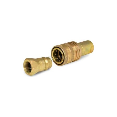 Apache Apache Hydraulic Quick Coupler 39041400, 1/2" Body Coupler Set (Ball) 1/2"FNPT 39041400